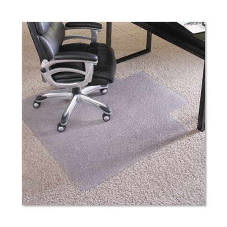 E.S. Robbins ESRobbins, PERFORMANCE SERIES ANCHORBAR CHAIR MAT FOR CARPET UP TO 1in, 45 X 53, CLEAR 124154
